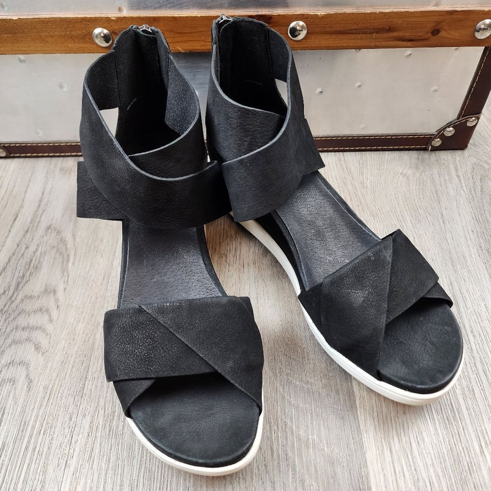 Eileen Fisher Black Sandals